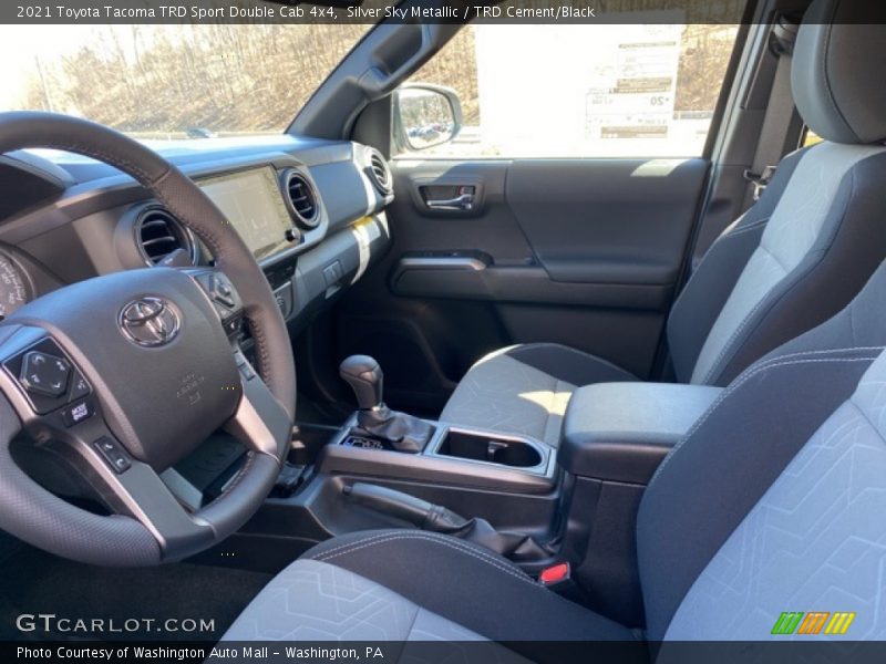 Silver Sky Metallic / TRD Cement/Black 2021 Toyota Tacoma TRD Sport Double Cab 4x4