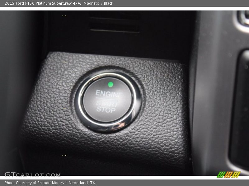 Magnetic / Black 2019 Ford F150 Platinum SuperCrew 4x4