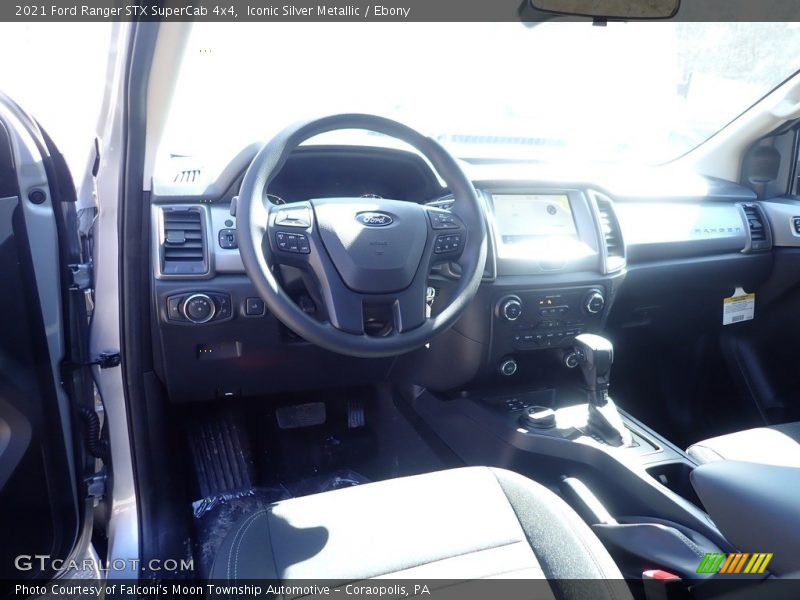 Iconic Silver Metallic / Ebony 2021 Ford Ranger STX SuperCab 4x4