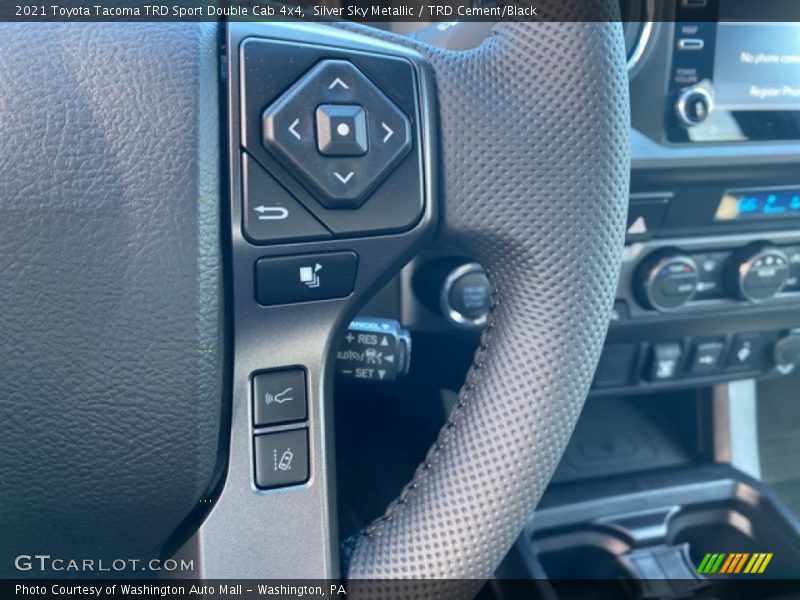 Silver Sky Metallic / TRD Cement/Black 2021 Toyota Tacoma TRD Sport Double Cab 4x4