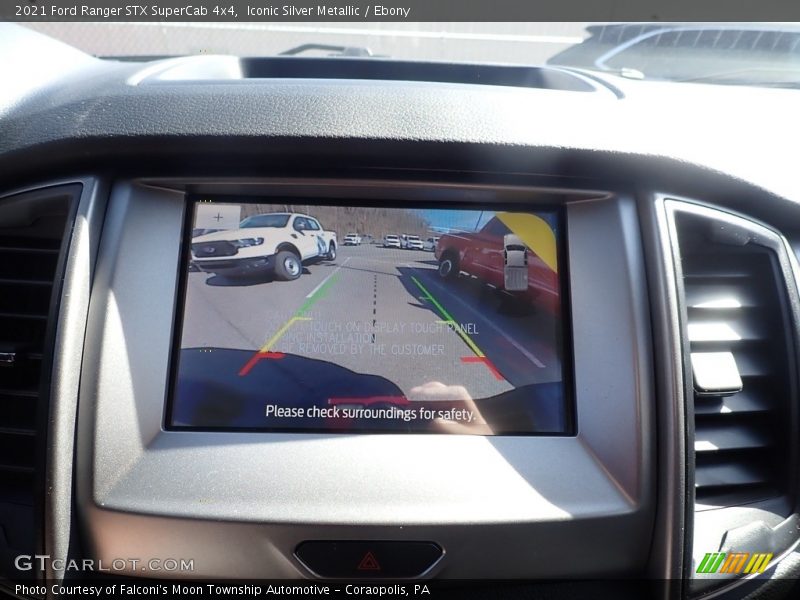 Iconic Silver Metallic / Ebony 2021 Ford Ranger STX SuperCab 4x4