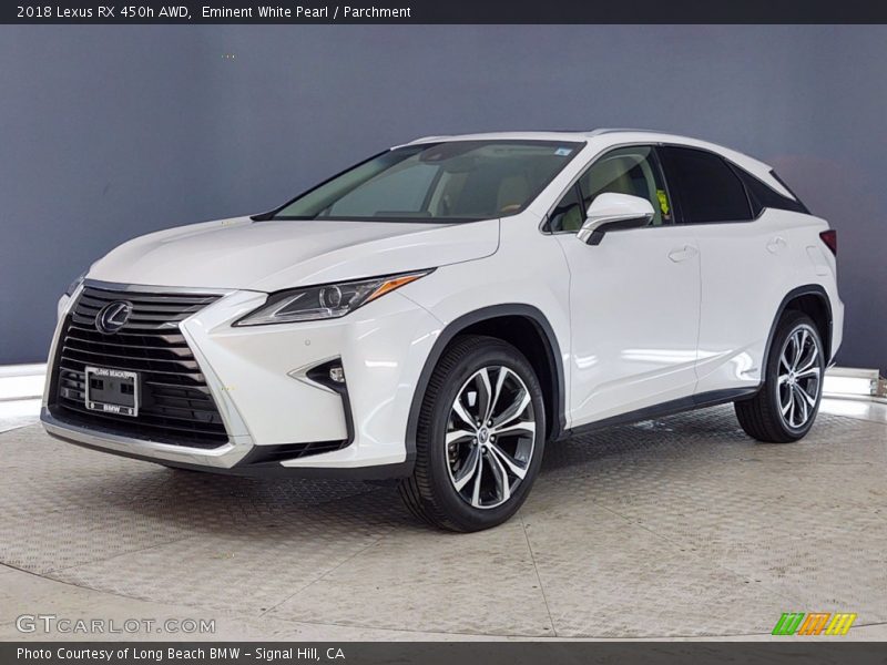 Front 3/4 View of 2018 RX 450h AWD