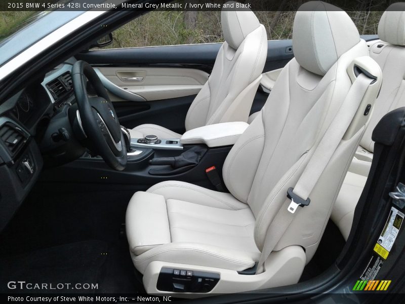 Front Seat of 2015 4 Series 428i Convertible