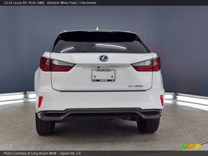 Eminent White Pearl / Parchment 2018 Lexus RX 450h AWD