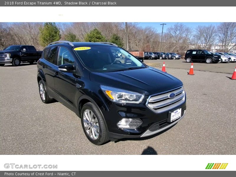 Shadow Black / Charcoal Black 2018 Ford Escape Titanium 4WD