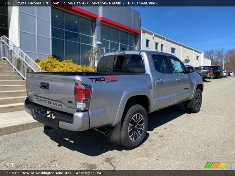 Silver Sky Metallic / TRD Cement/Black 2021 Toyota Tacoma TRD Sport Double Cab 4x4