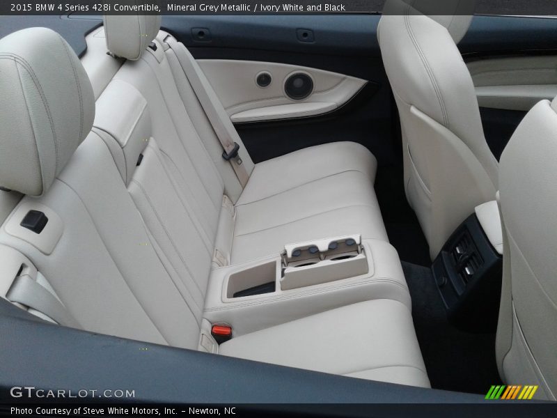 Rear Seat of 2015 4 Series 428i Convertible