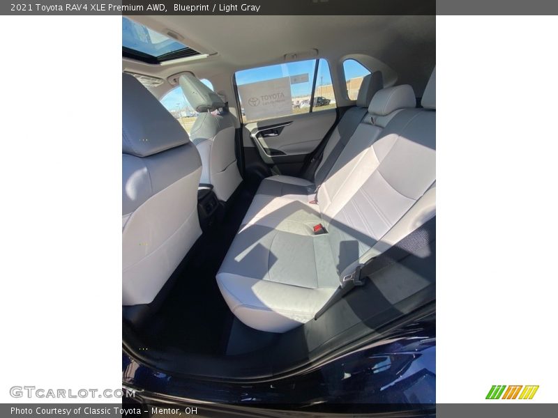Blueprint / Light Gray 2021 Toyota RAV4 XLE Premium AWD
