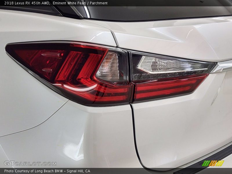 Eminent White Pearl / Parchment 2018 Lexus RX 450h AWD