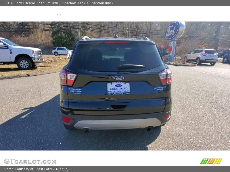 Shadow Black / Charcoal Black 2018 Ford Escape Titanium 4WD