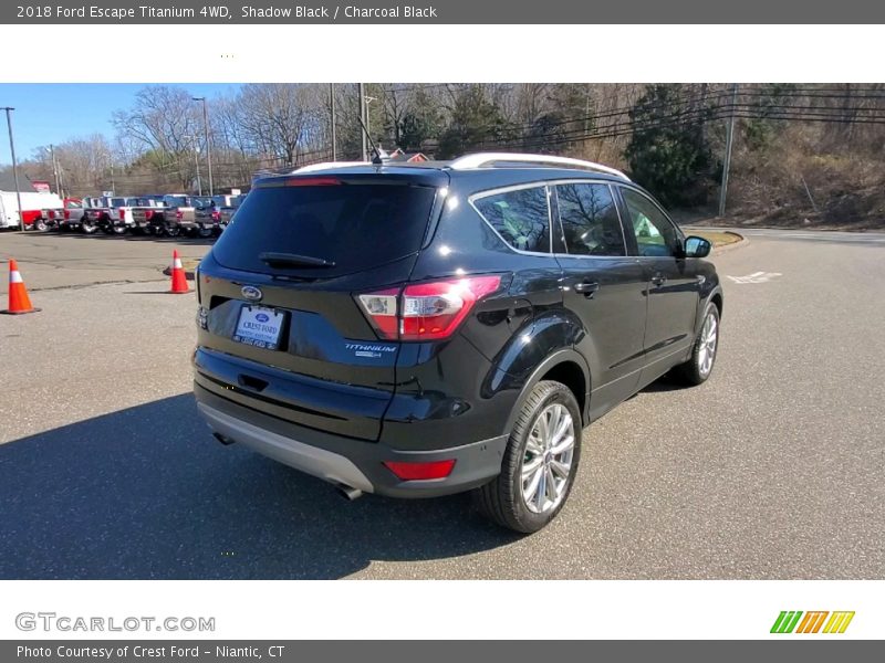 Shadow Black / Charcoal Black 2018 Ford Escape Titanium 4WD