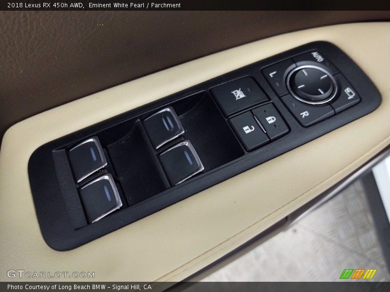 Eminent White Pearl / Parchment 2018 Lexus RX 450h AWD
