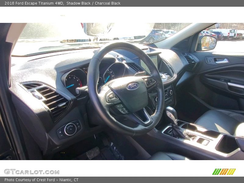 Shadow Black / Charcoal Black 2018 Ford Escape Titanium 4WD