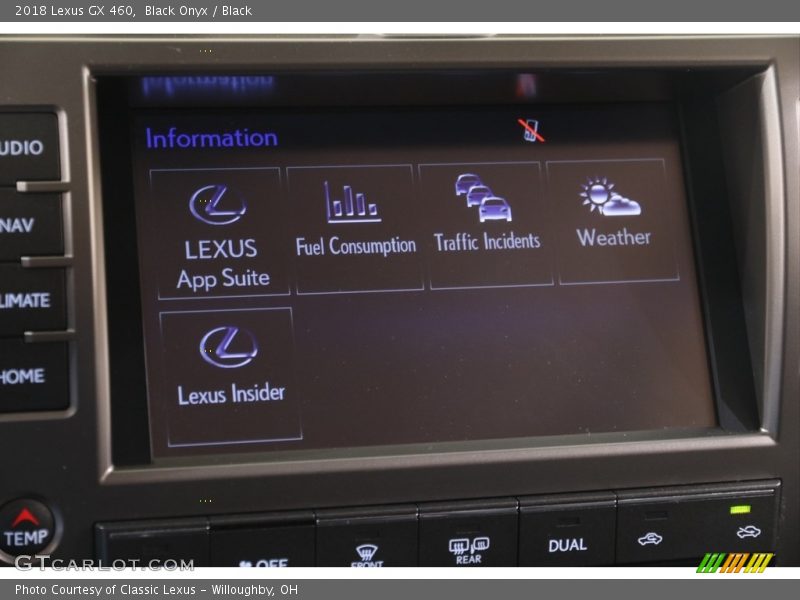 Black Onyx / Black 2018 Lexus GX 460