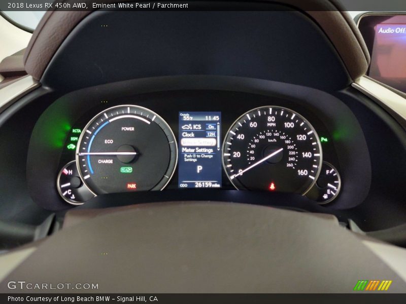  2018 RX 450h AWD 450h AWD Gauges