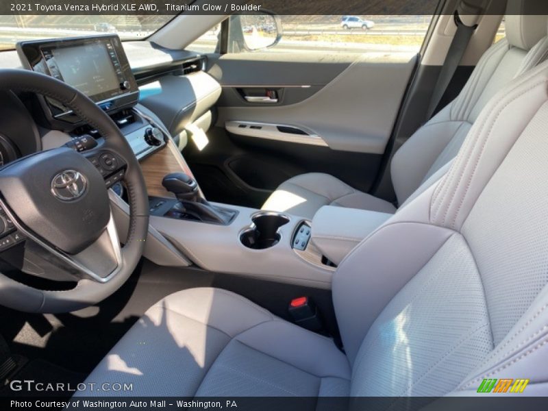 Titanium Glow / Boulder 2021 Toyota Venza Hybrid XLE AWD