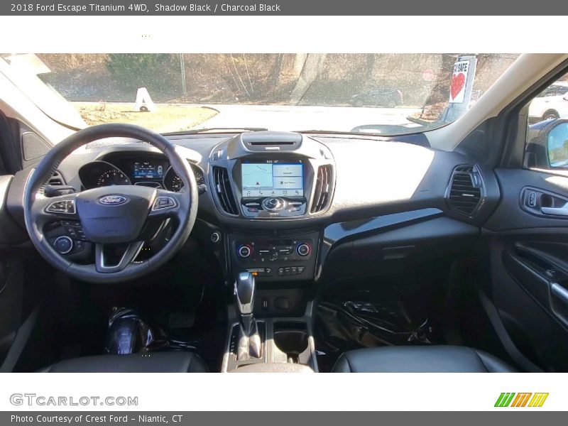 Shadow Black / Charcoal Black 2018 Ford Escape Titanium 4WD