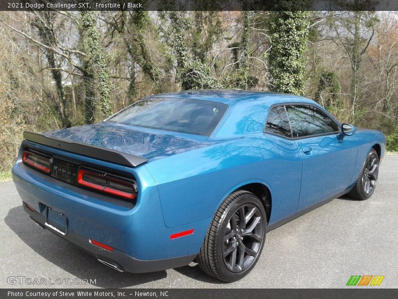Frostbite / Black 2021 Dodge Challenger SXT