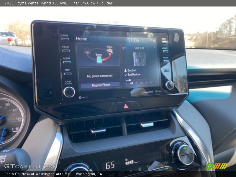 Titanium Glow / Boulder 2021 Toyota Venza Hybrid XLE AWD