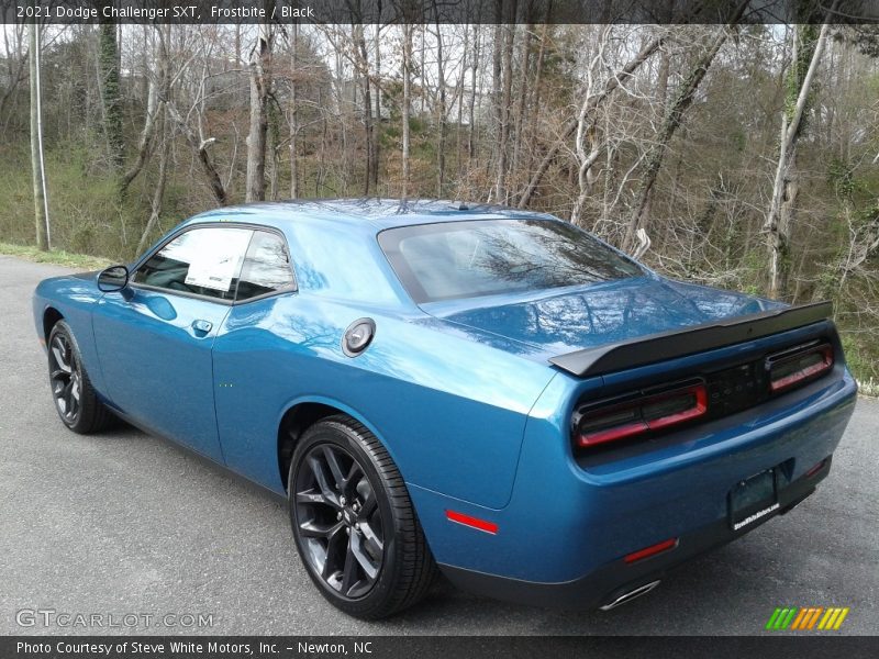 Frostbite / Black 2021 Dodge Challenger SXT