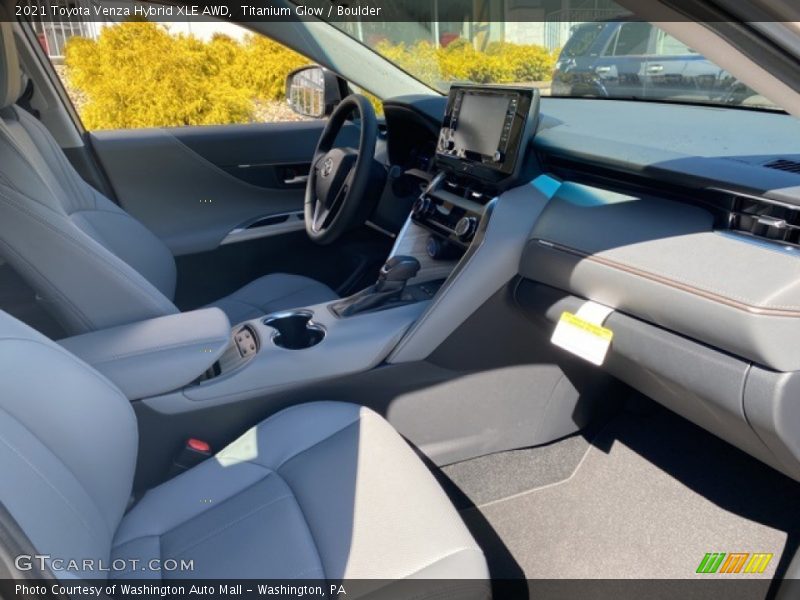 Titanium Glow / Boulder 2021 Toyota Venza Hybrid XLE AWD