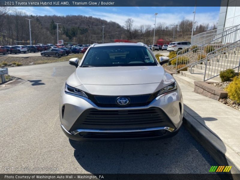 Titanium Glow / Boulder 2021 Toyota Venza Hybrid XLE AWD