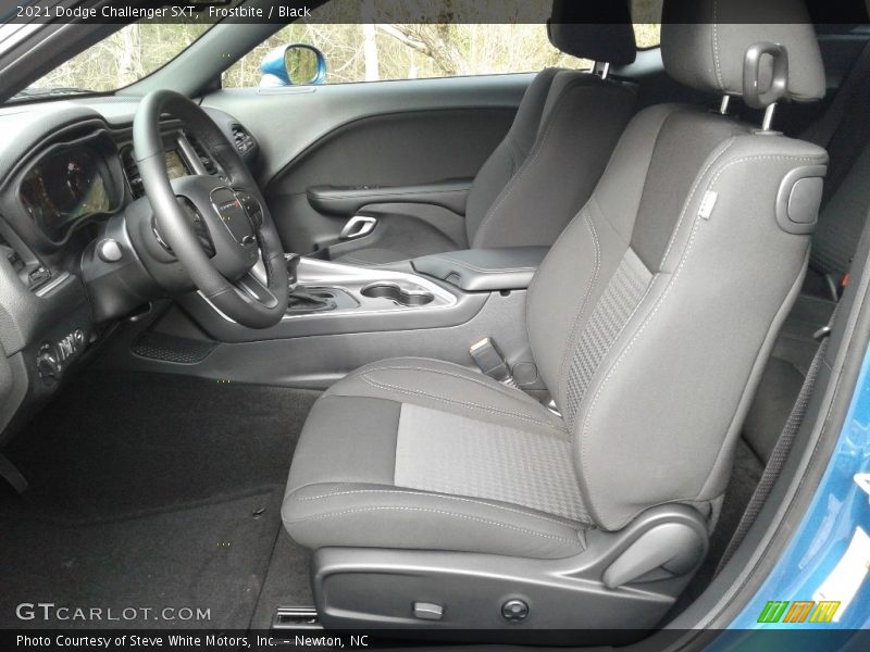 Frostbite / Black 2021 Dodge Challenger SXT