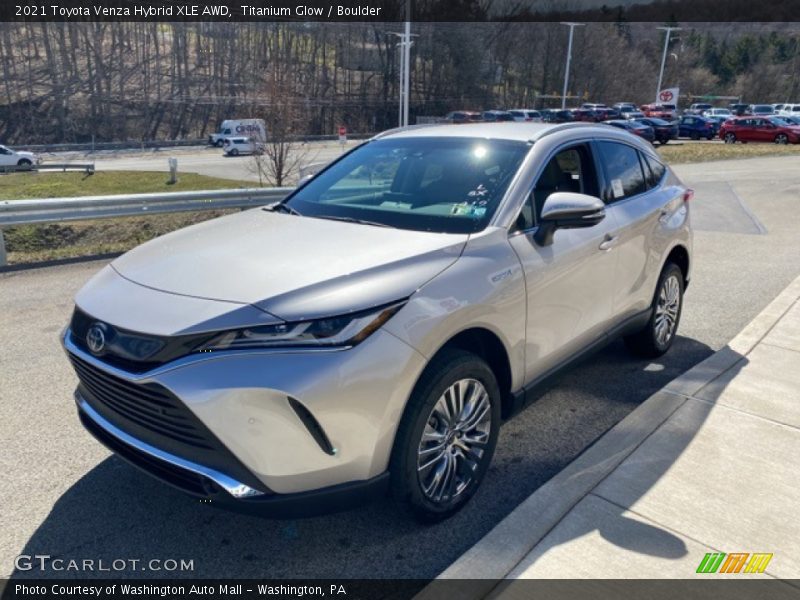 Titanium Glow / Boulder 2021 Toyota Venza Hybrid XLE AWD