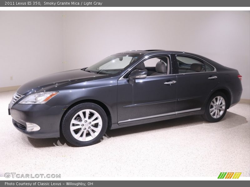 Smoky Granite Mica / Light Gray 2011 Lexus ES 350