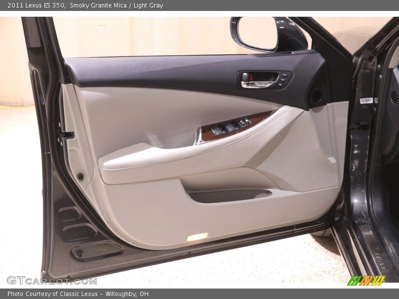 Smoky Granite Mica / Light Gray 2011 Lexus ES 350