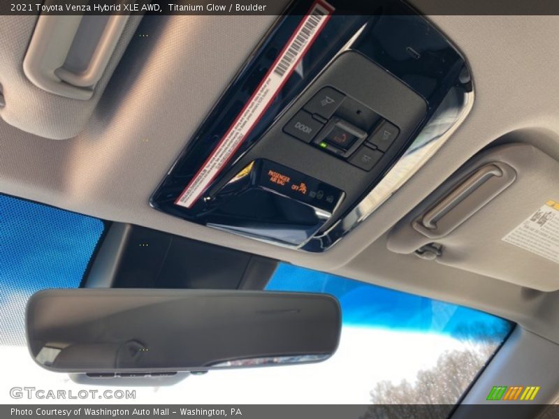 Titanium Glow / Boulder 2021 Toyota Venza Hybrid XLE AWD