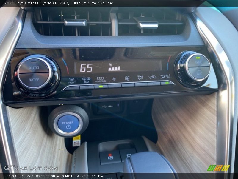 Titanium Glow / Boulder 2021 Toyota Venza Hybrid XLE AWD