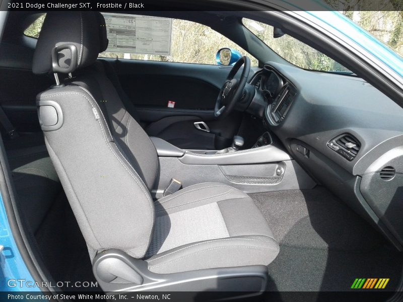Frostbite / Black 2021 Dodge Challenger SXT