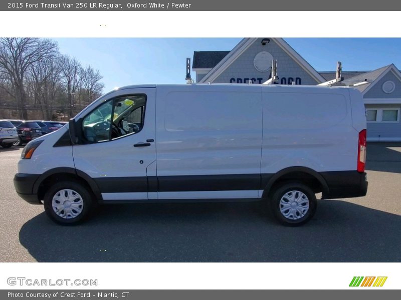 Oxford White / Pewter 2015 Ford Transit Van 250 LR Regular