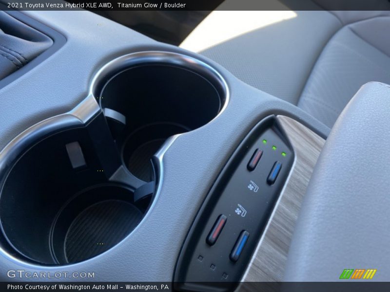 Titanium Glow / Boulder 2021 Toyota Venza Hybrid XLE AWD