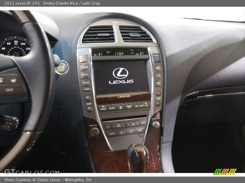 Smoky Granite Mica / Light Gray 2011 Lexus ES 350