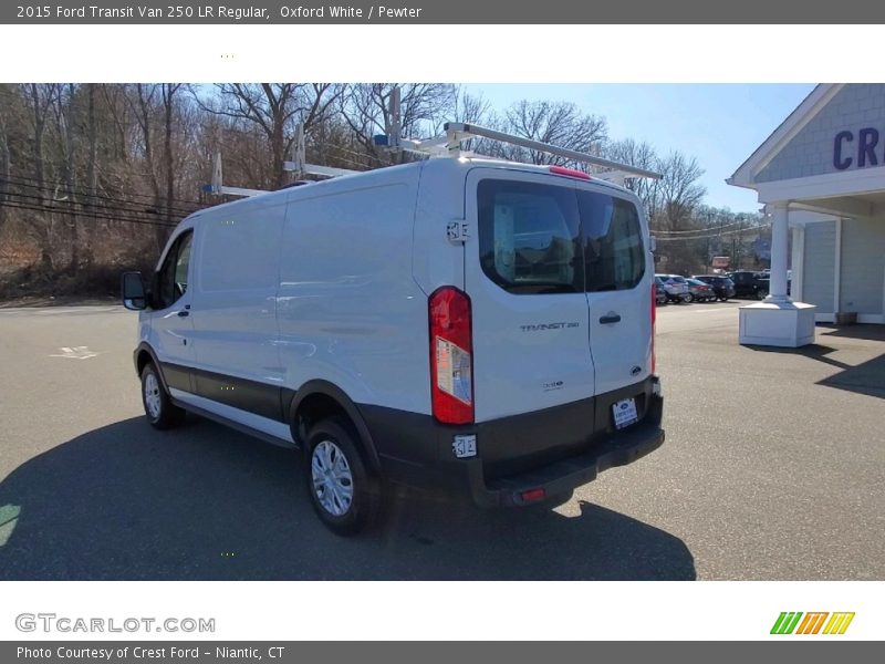 Oxford White / Pewter 2015 Ford Transit Van 250 LR Regular