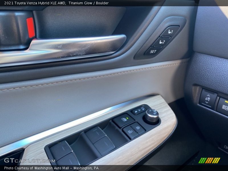 Titanium Glow / Boulder 2021 Toyota Venza Hybrid XLE AWD