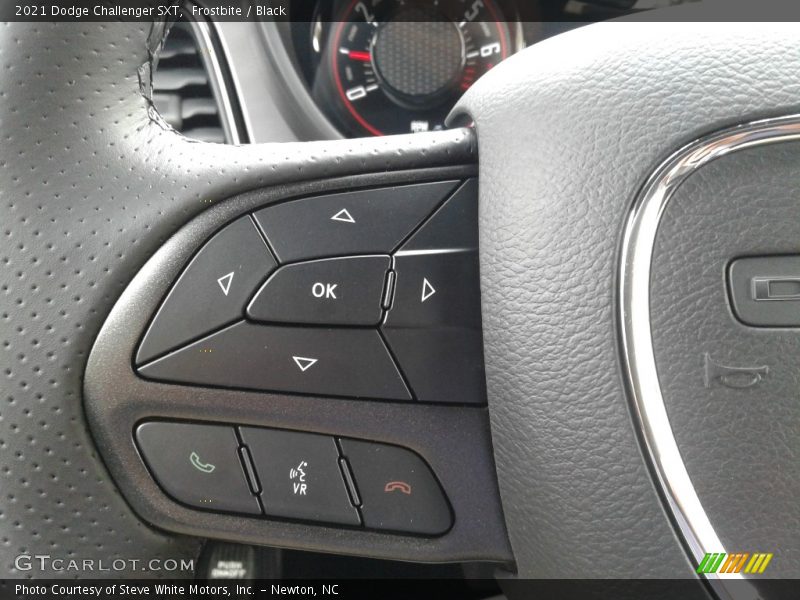 Frostbite / Black 2021 Dodge Challenger SXT