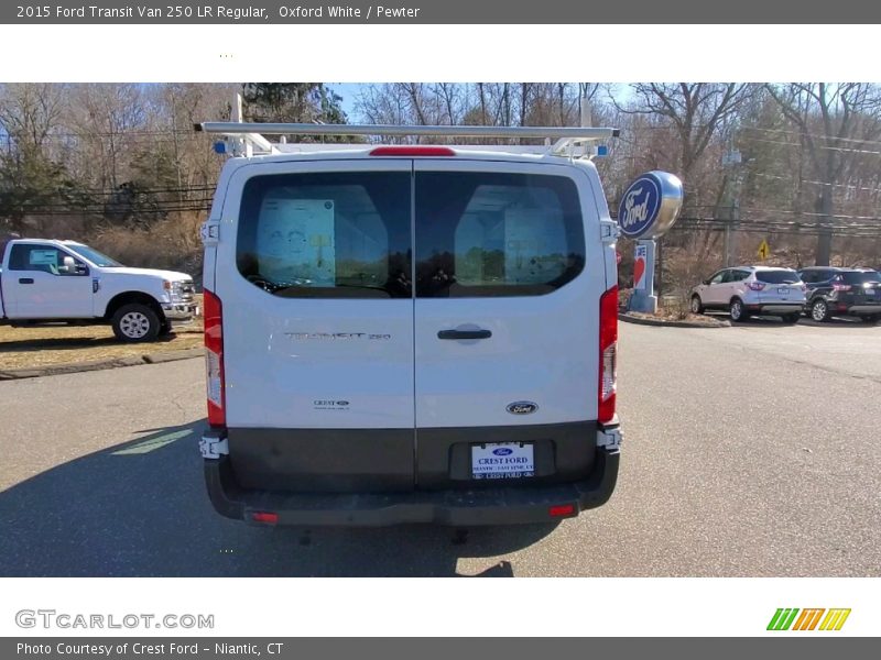 Oxford White / Pewter 2015 Ford Transit Van 250 LR Regular
