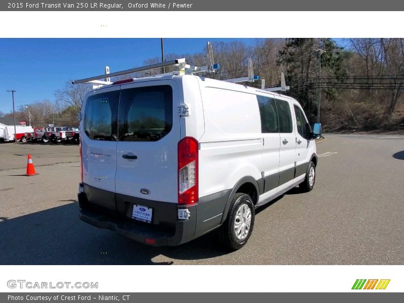 Oxford White / Pewter 2015 Ford Transit Van 250 LR Regular