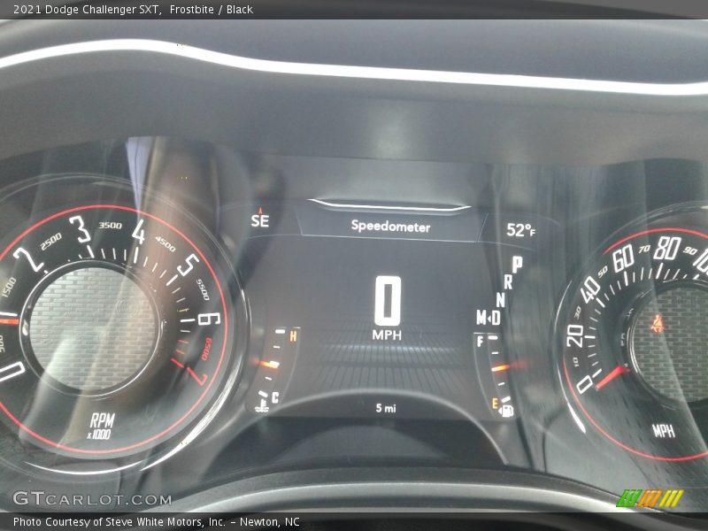 Frostbite / Black 2021 Dodge Challenger SXT