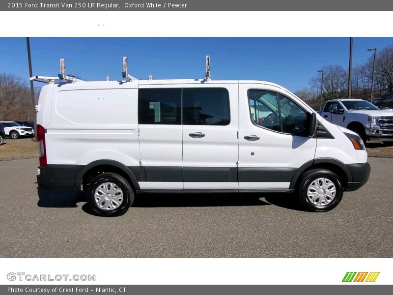 Oxford White / Pewter 2015 Ford Transit Van 250 LR Regular
