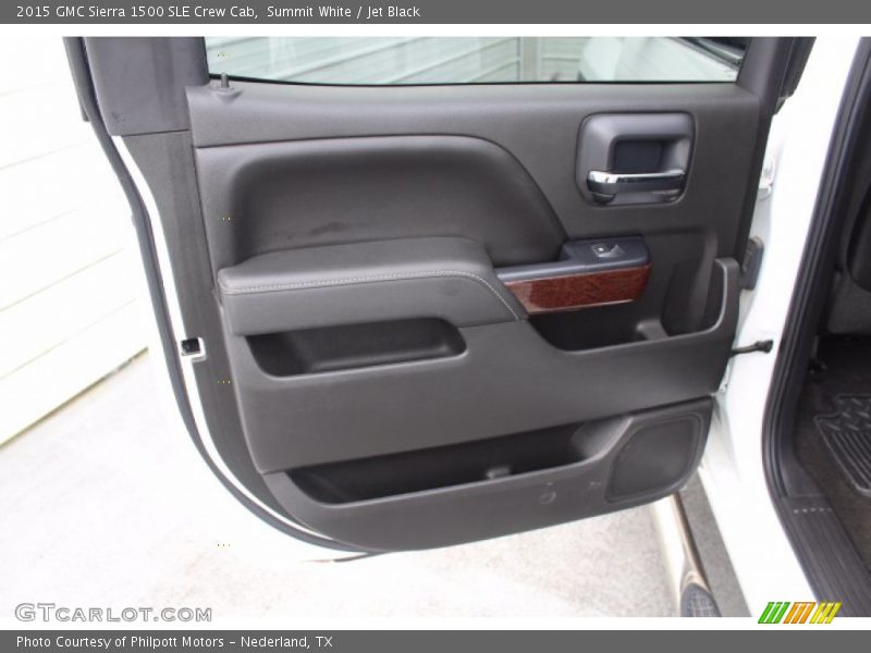 Door Panel of 2015 Sierra 1500 SLE Crew Cab