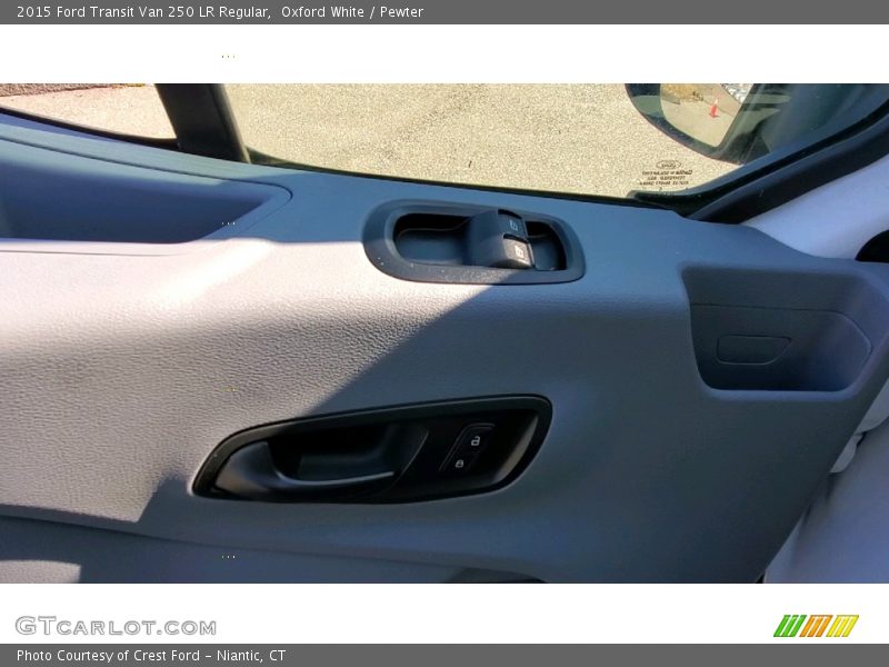 Oxford White / Pewter 2015 Ford Transit Van 250 LR Regular