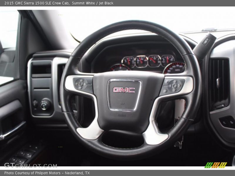  2015 Sierra 1500 SLE Crew Cab Steering Wheel