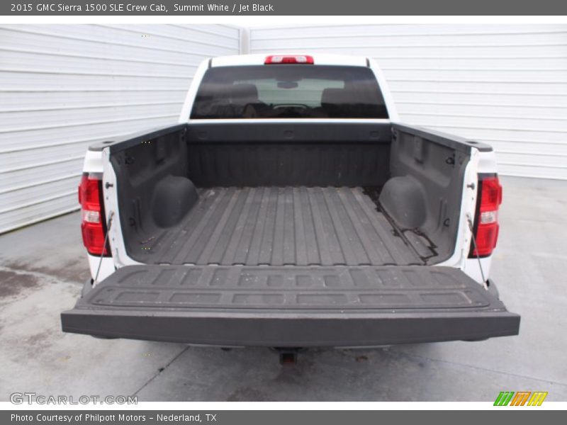 Summit White / Jet Black 2015 GMC Sierra 1500 SLE Crew Cab