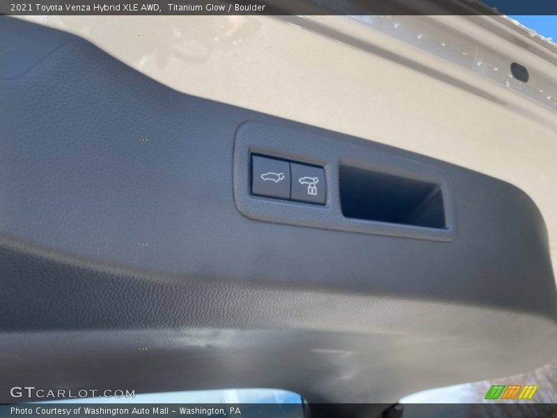Titanium Glow / Boulder 2021 Toyota Venza Hybrid XLE AWD
