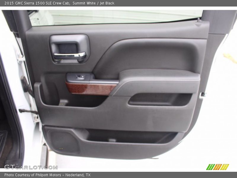 Door Panel of 2015 Sierra 1500 SLE Crew Cab