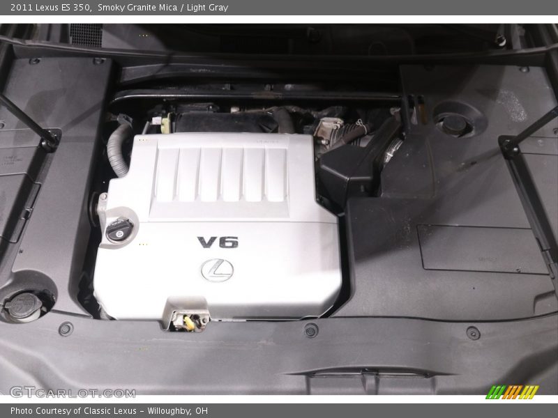 Smoky Granite Mica / Light Gray 2011 Lexus ES 350